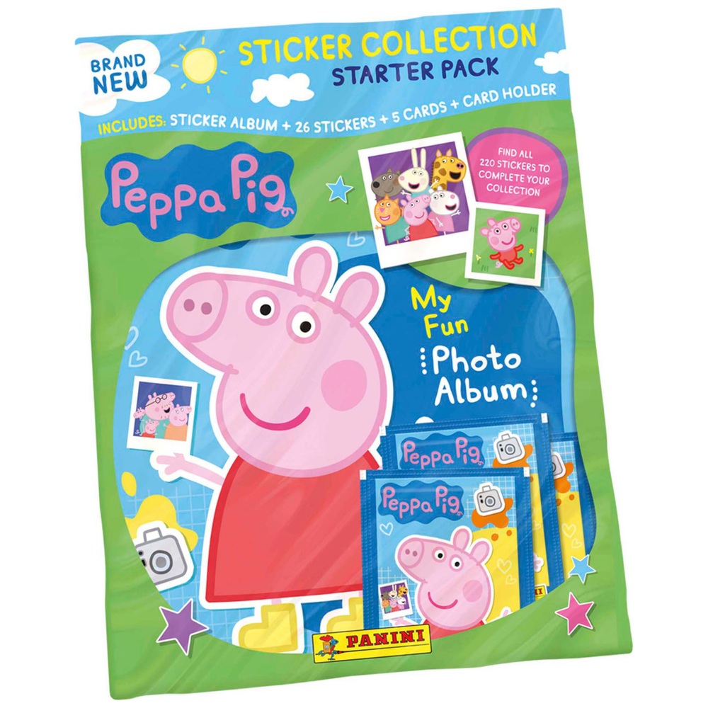 Peppa Pig 2023 Sticker-Kollektion Starterpaket