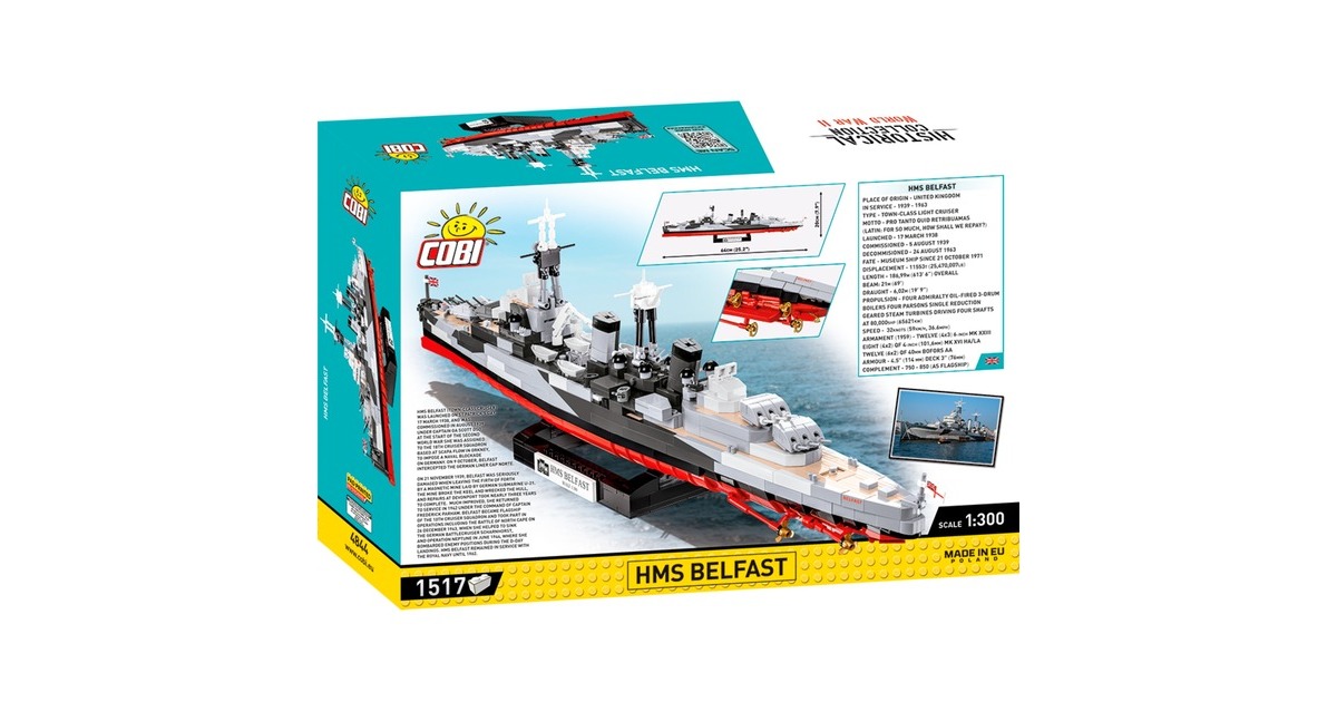 COBIHMS Belfast Constructiespeelgoed  (Schaal 1:300)
