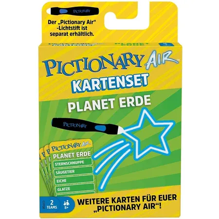 Mattel Games Pictionary Air Extension Pack Planet Erde