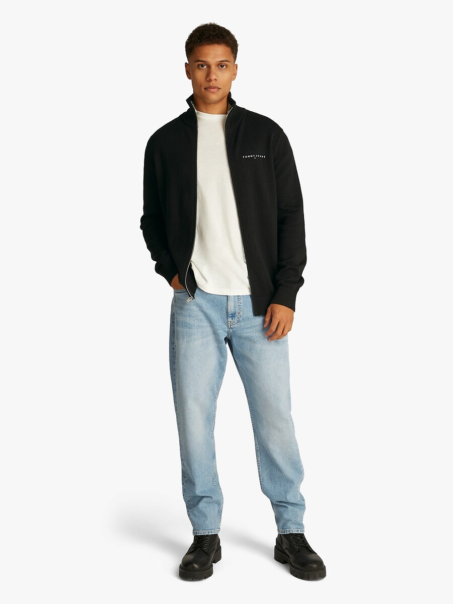 TOMMY JEANS<br>Cardigã com zíper
