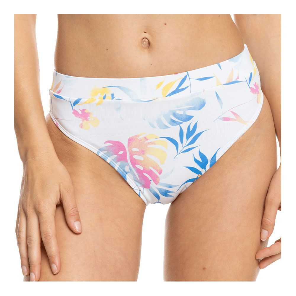 Roxy BEACH CLASSICS MOD MIDWAIST - Bas maillot de bain Femme bright white s surf trippin