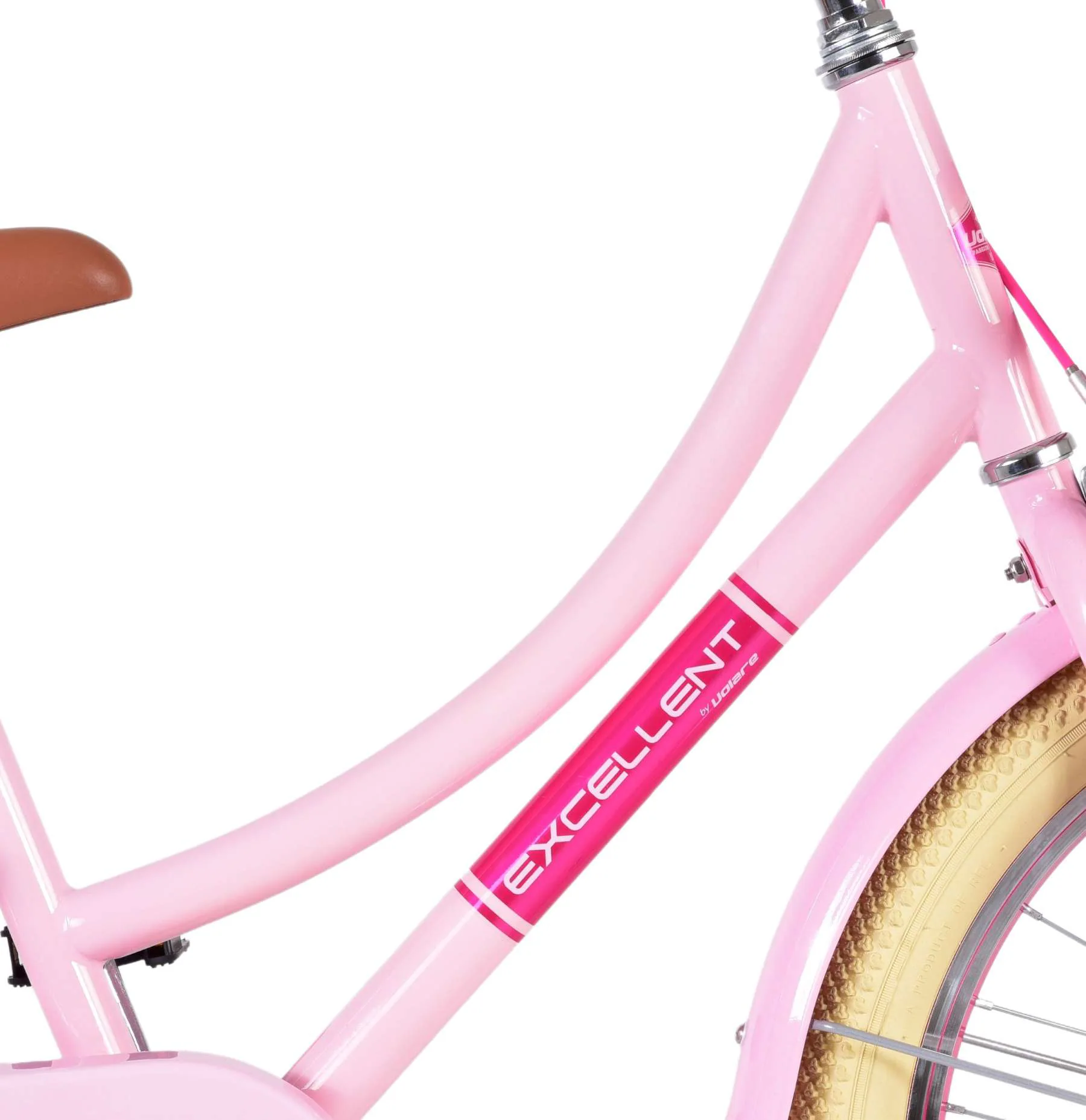 Kinderfahrrad Excellent für Mädchen 20 Zoll Kinderrad in Rosa