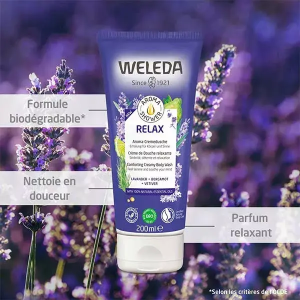 Creme de Banho Relaxante Weleda Aroma Shower 200ml