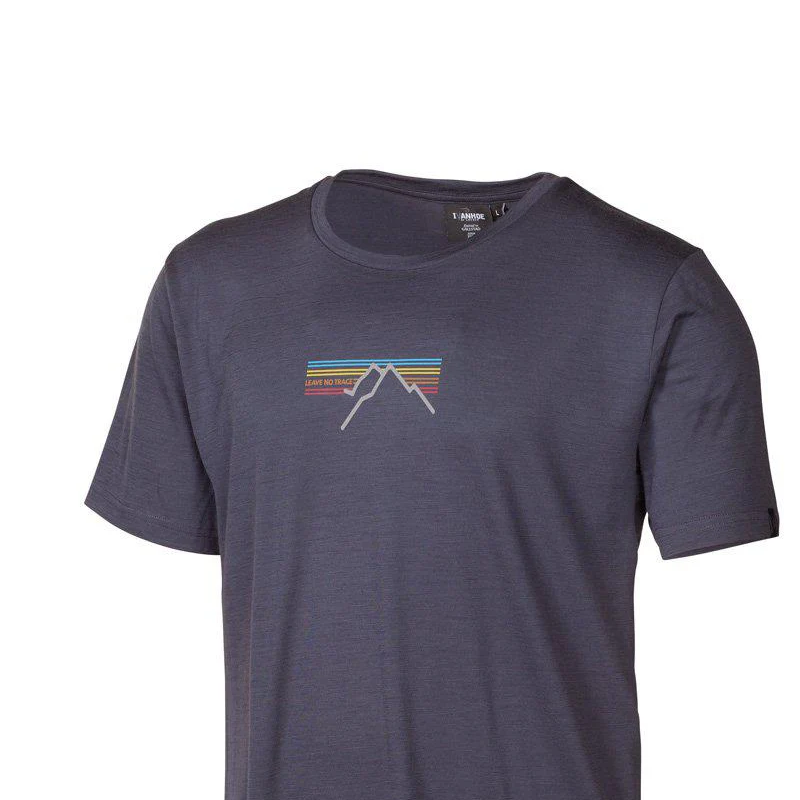 Ivanhoe ceasar sunset heren t-shirt - blue