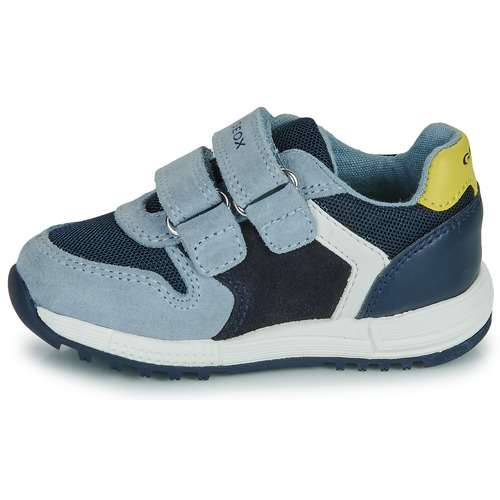 Geox - B ALBEN BOY - Bleu / Marine / Lime