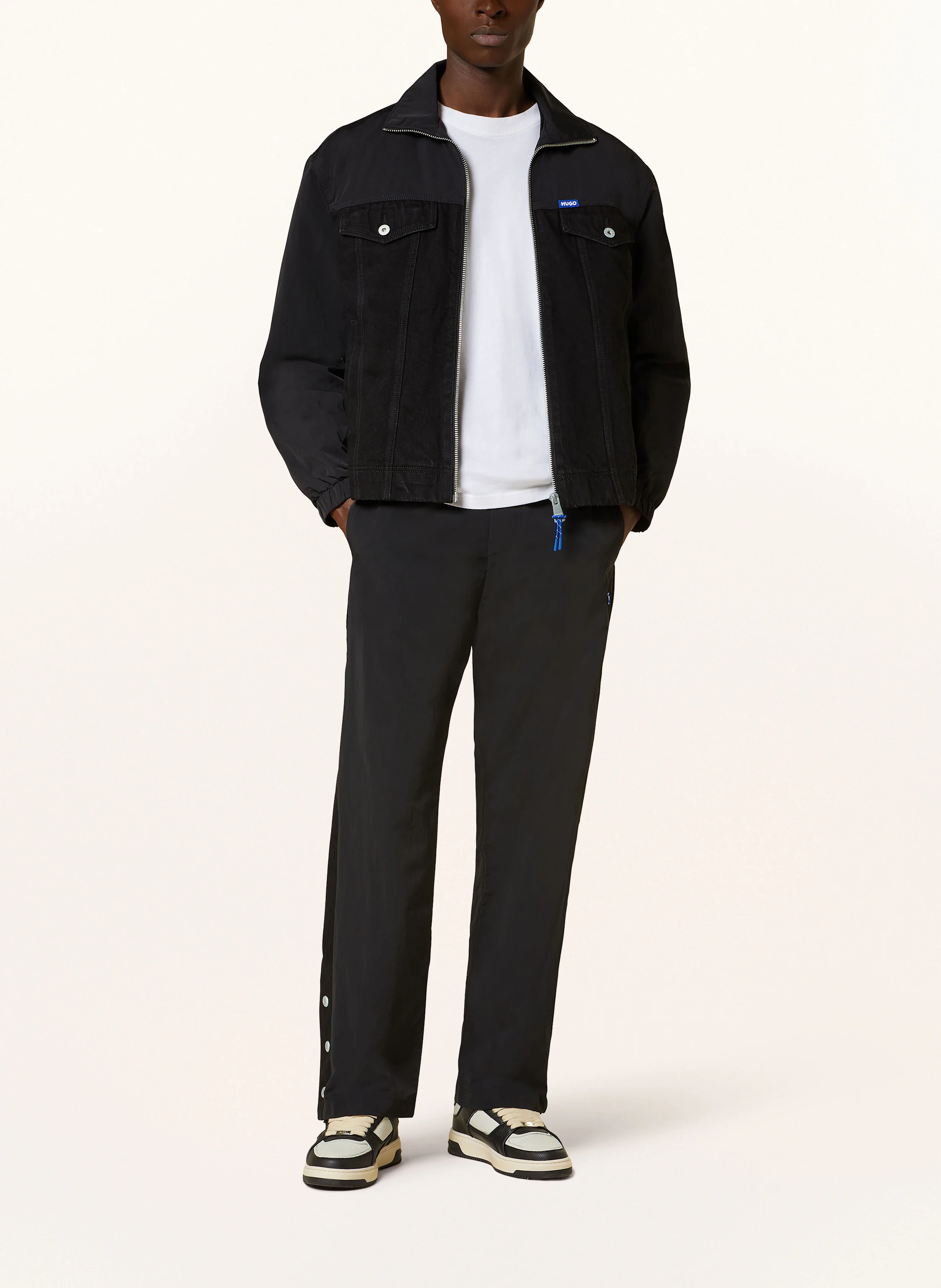 HUGO BLUE Jacke BORO im Materialmix