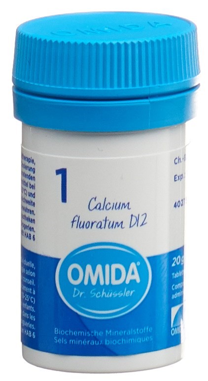Omida Nr1 Calcium fluoratum Tabl 12 D Ds 20 g