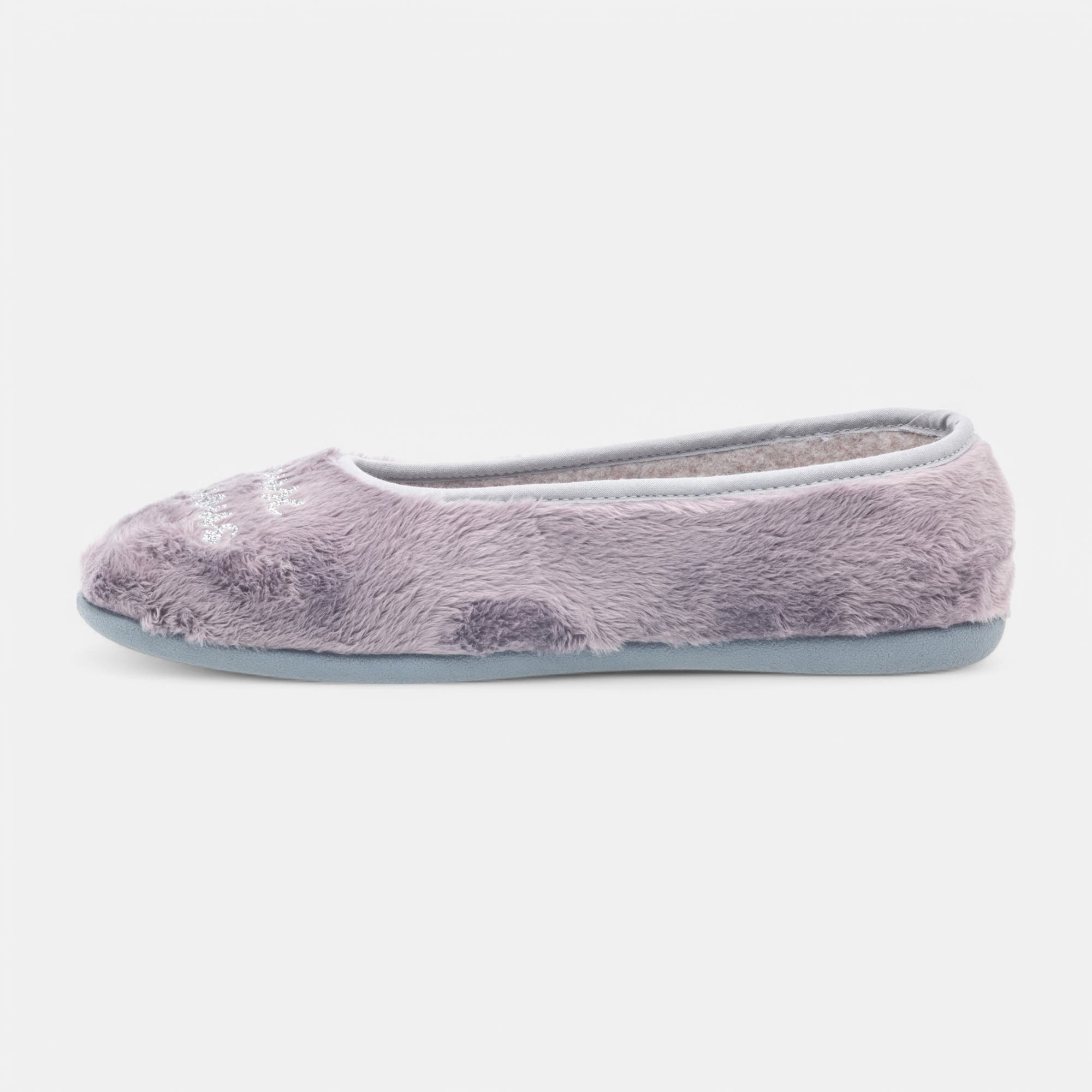 Chaussons ballerines Femme violet
