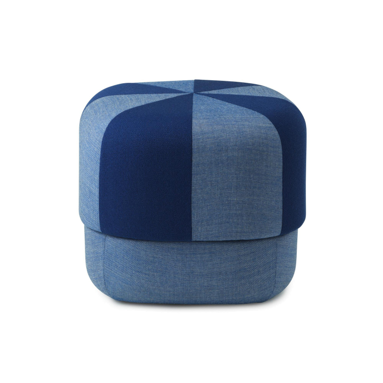 Normann Copenhagen Circus Duo poef small blauw
