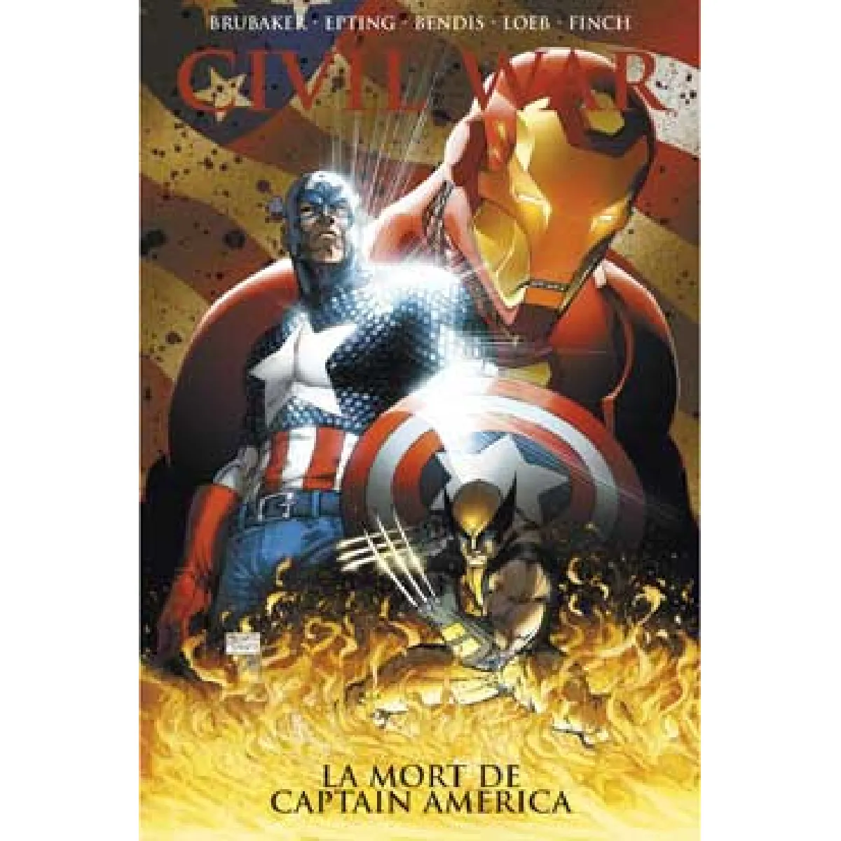 Civil war. Vol. 3. La mort de Captain America · Occasion