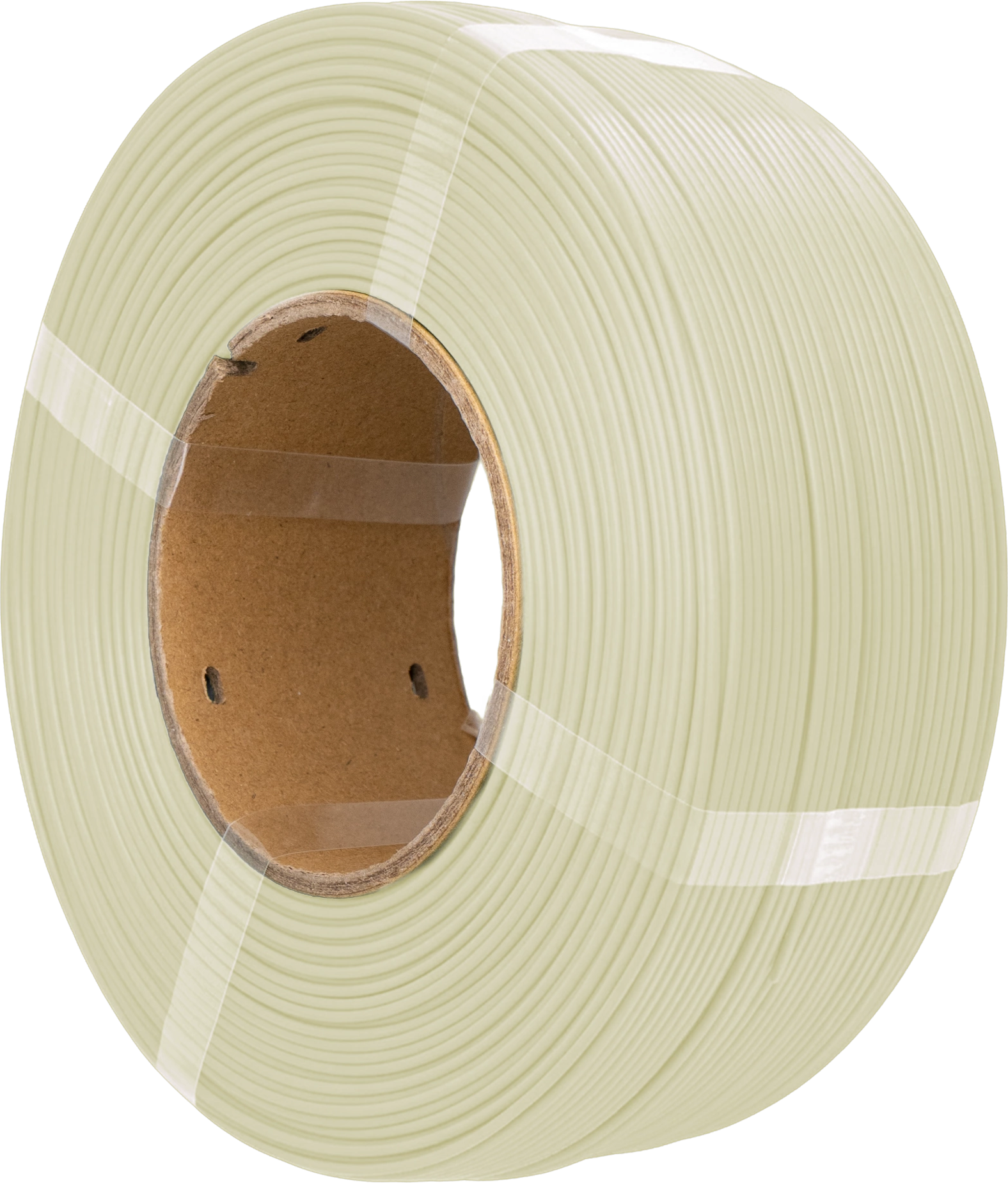 AzureFilm  PLA Refill Glow White, 1,75 mm / 1000 g    PLA mit guten mechanischen Eigenschaften, ohne Spule