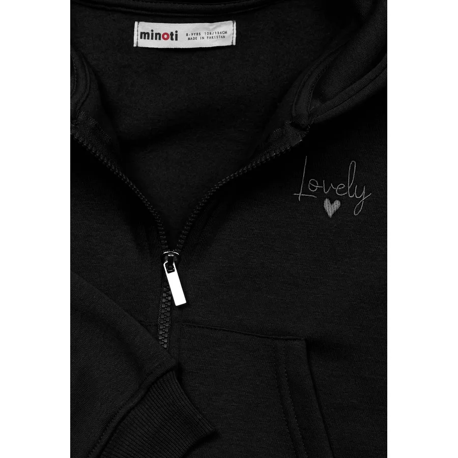 MINOTI Sweatjacke Schwarz