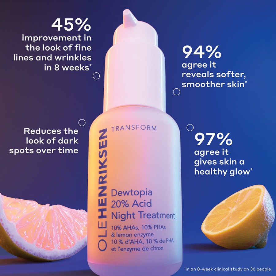 Ole Henriksen Transform Dewtopia 20% Acid Night Treatment 50ml