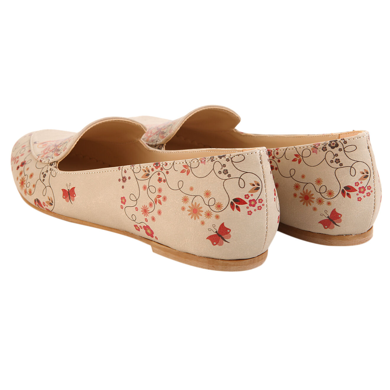 Goby Slippers Illusion beiges