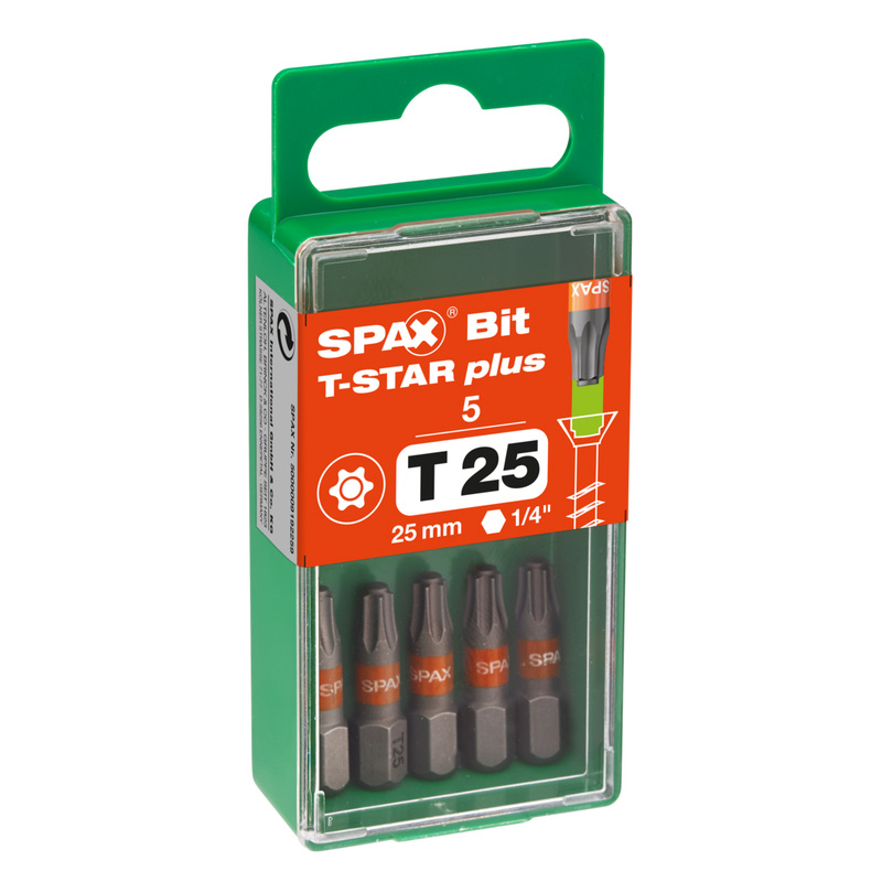 Spax bit T-STAR plus TX25x25mm