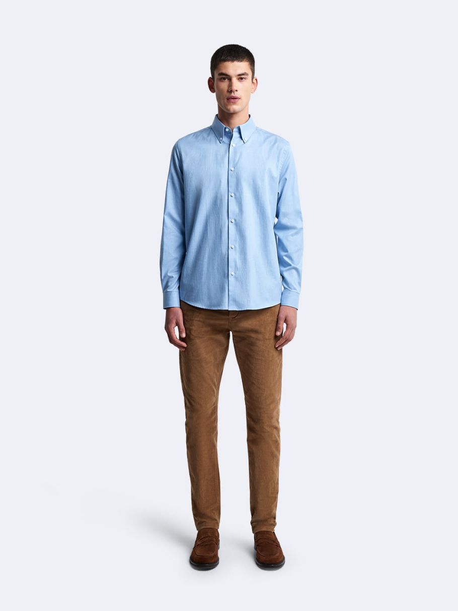 Chemise slim unie
