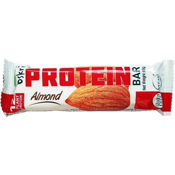 Barra Proteica De Amendoas Com Chocolate Preto