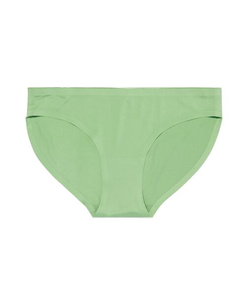 slip pour femme second skin micro vert moyen
