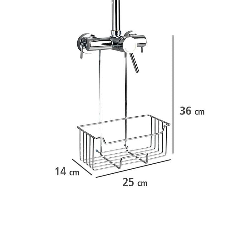 Serviteur de douche filaire inox Wenko Milo