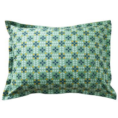 Linge de lit grandes fleurs tropicales - BECQUET CRÉATION