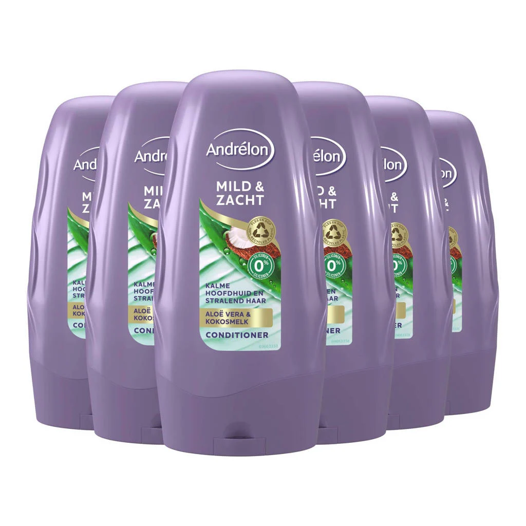 Mild & Zacht conditioner - 6 x 250 ml