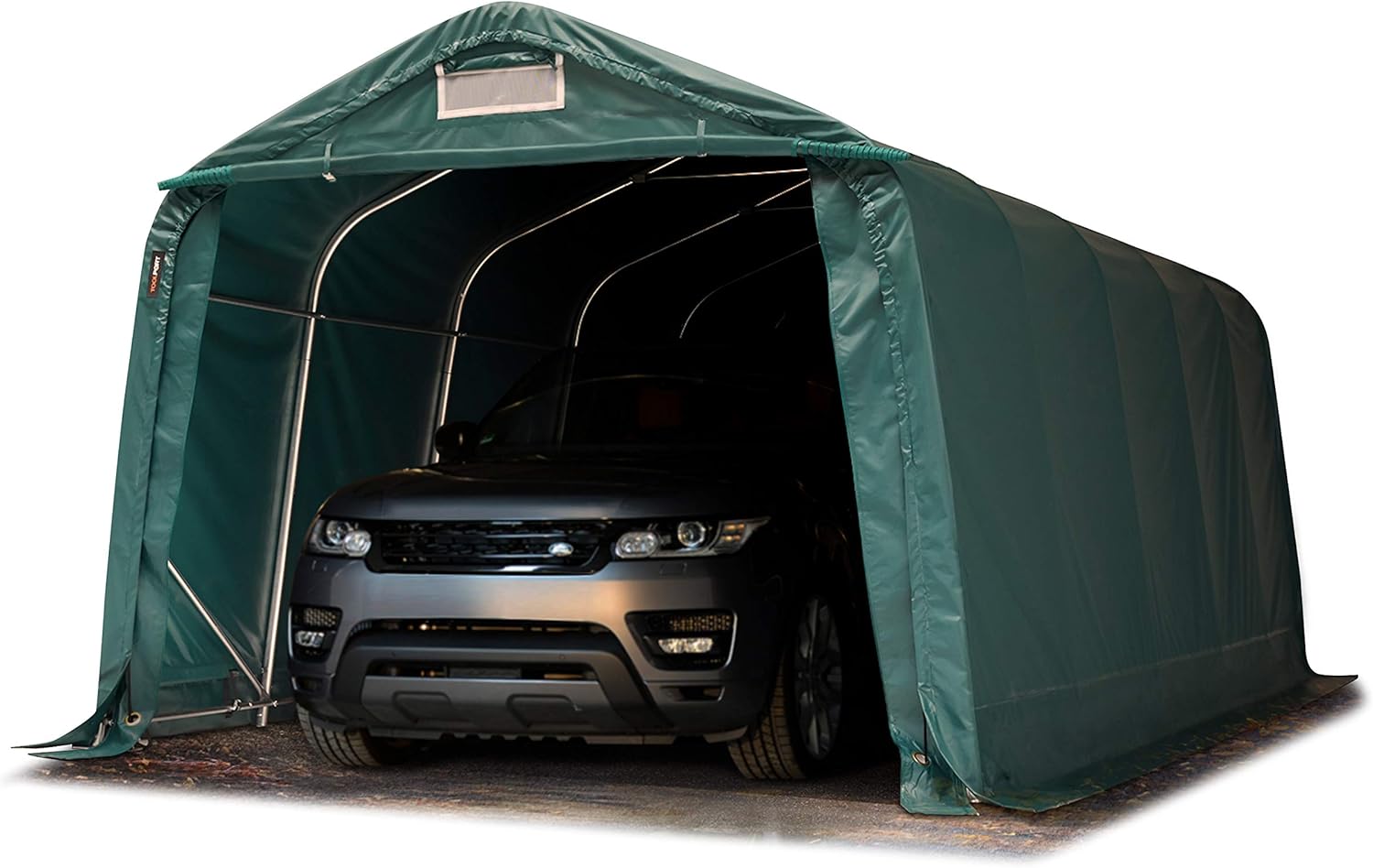 Garagenzelt Carport 3,3 x 6,0 m in dunkelgrün PRIMEtex-Plane Unterstand Lagerzelt grün