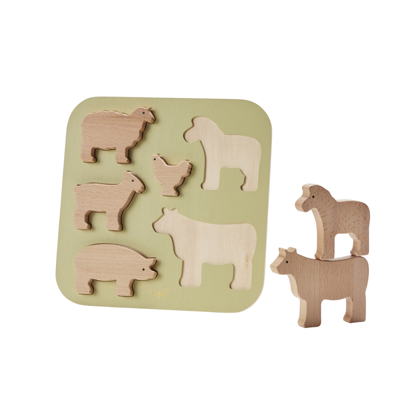 Puzzle Bauernhoftiere