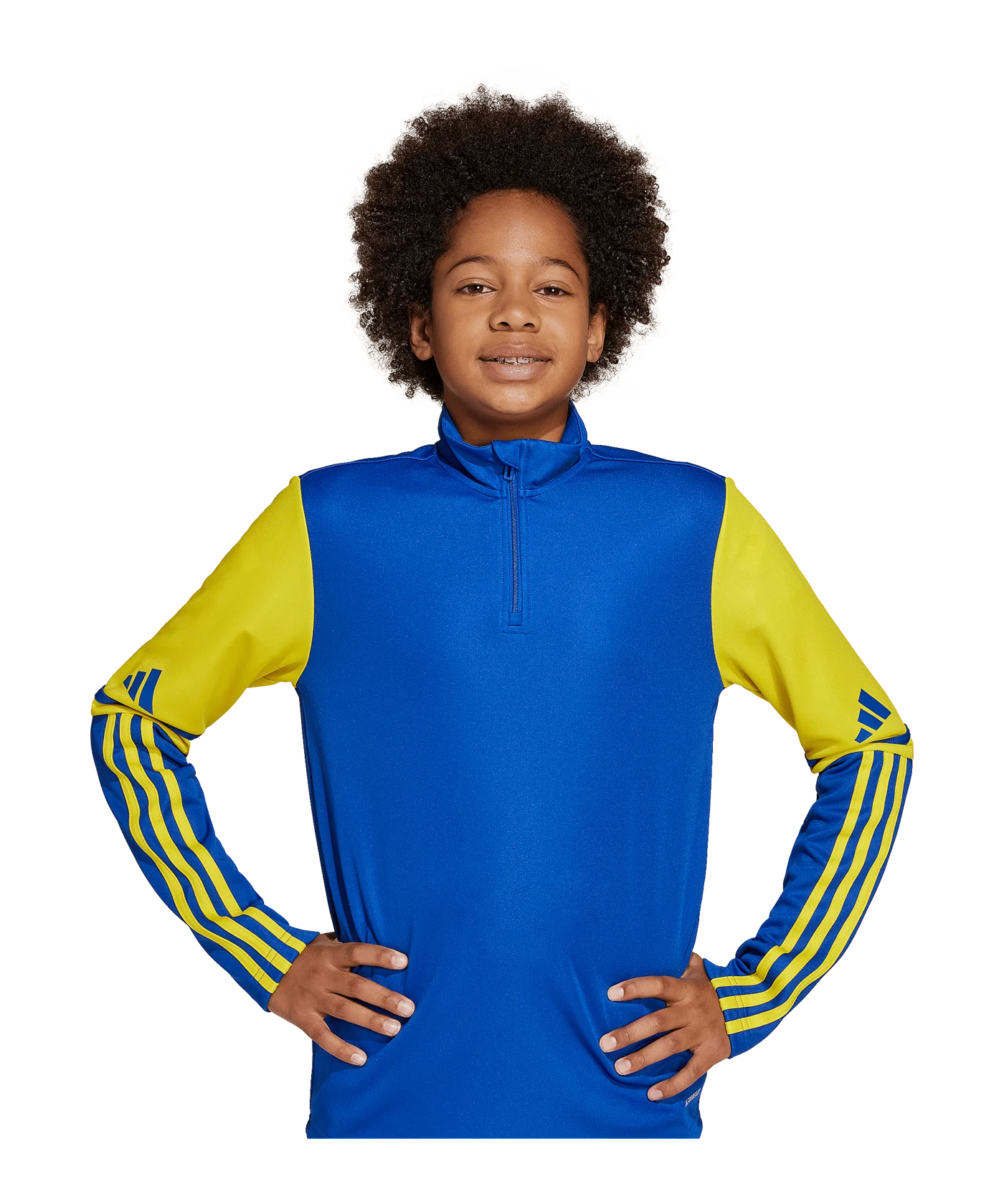 adidas Squadra 25 HalfZip Sweatshirt Kids Blau