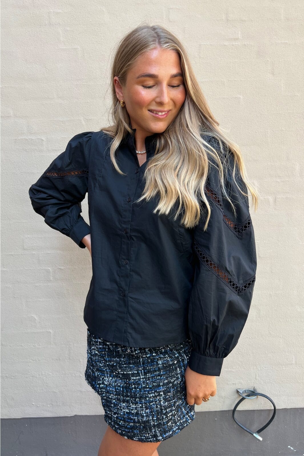 A-View Tiffi Shirt 999 black