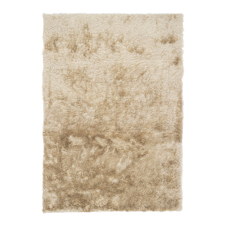 Hoogpolig vloerkleed - Glorious Champagne/Creme | Luxe