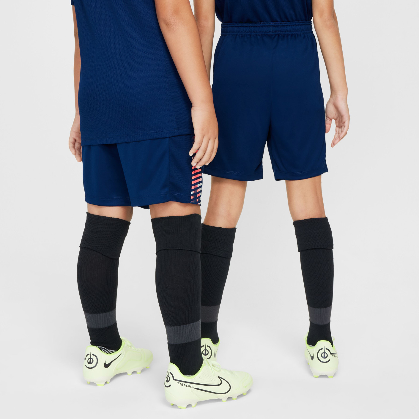 Nike CR7 Academy Trainingsbroekje Kids Donkerblauw Lichtroze Goud