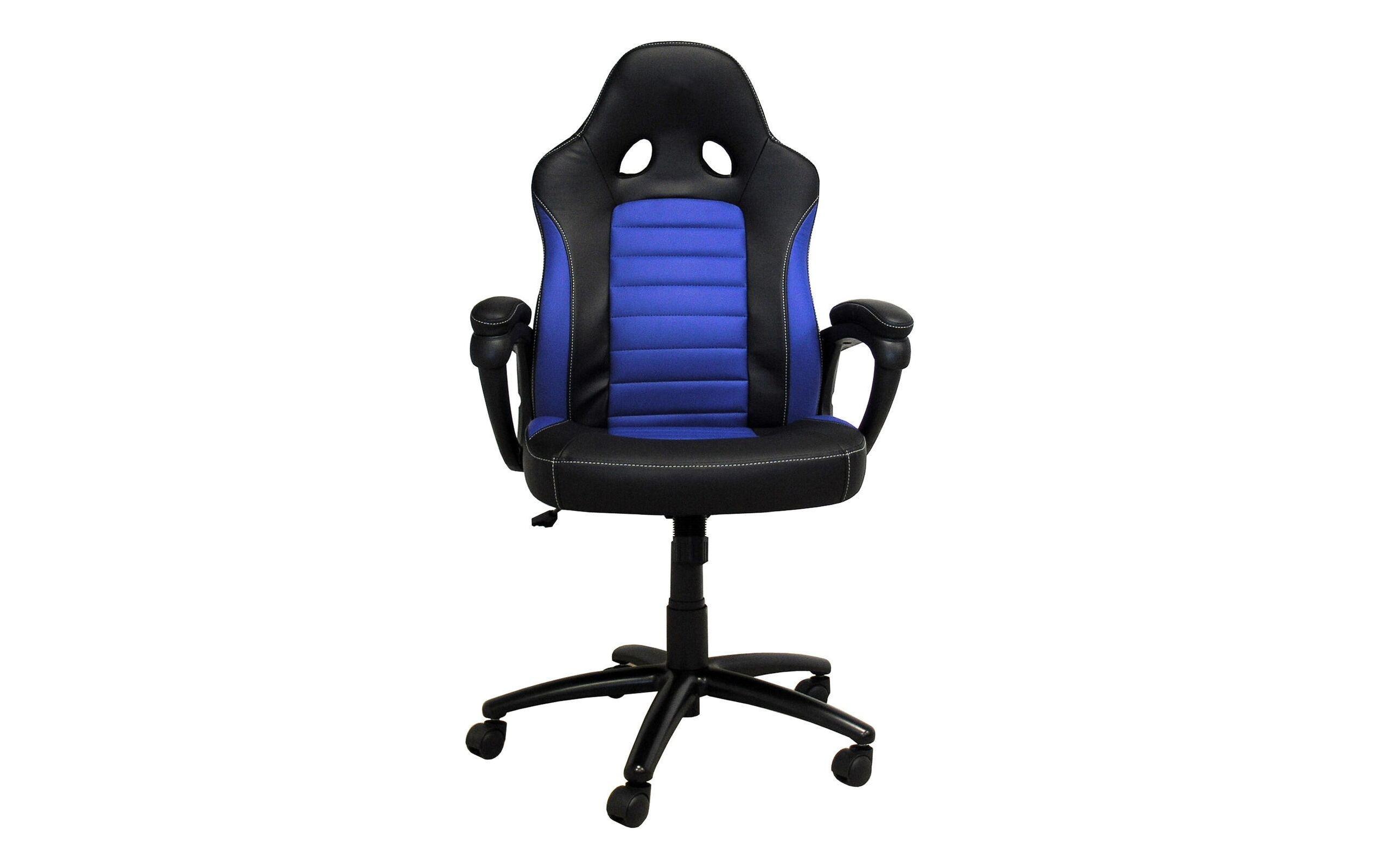 Gaming-Stuhl CL-RC-BBL Blau/Schwarz<br>Besonders bequemer Computersessel