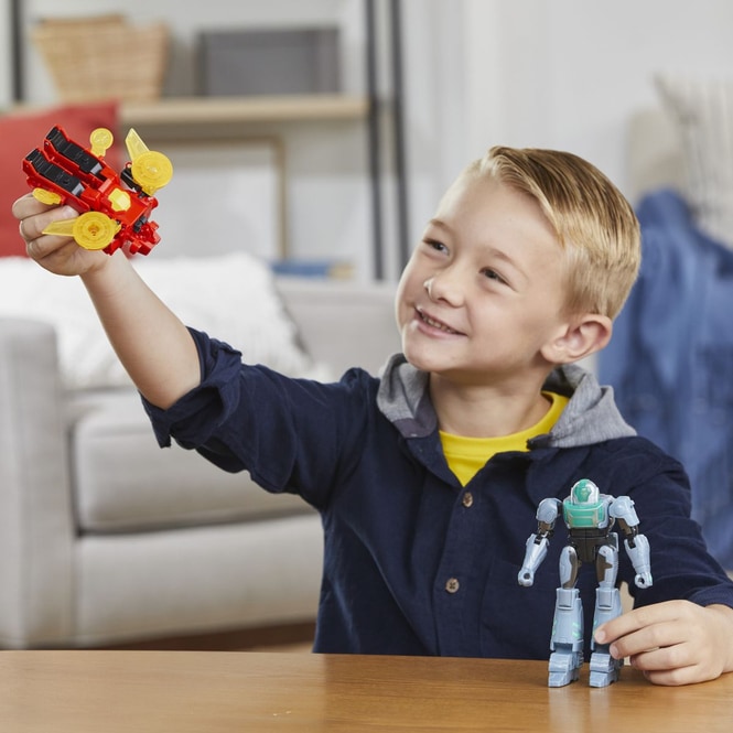 Transformers - Earth Spark - Cyber-Combiner - Terran Twitch und Robby Malto