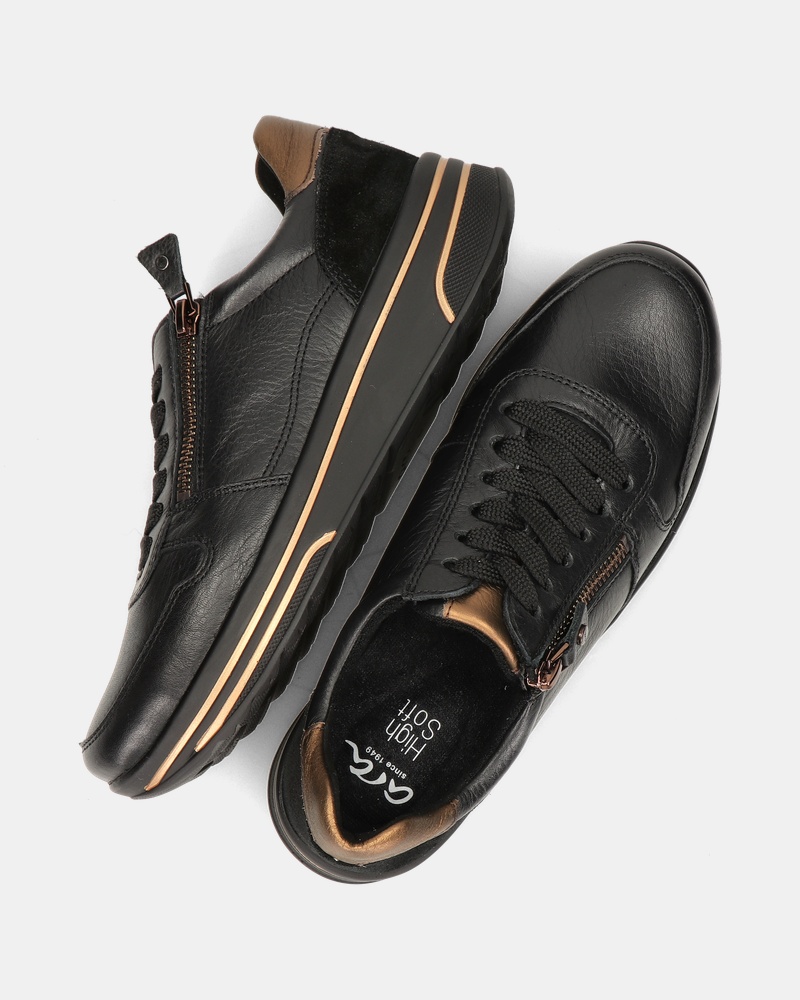 Ara Sapporo Lage sneakers  - zwart