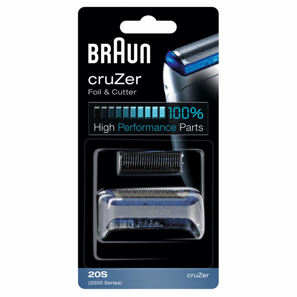 Braun CruZer 20S Folie en Messenblok - Scheerkop
