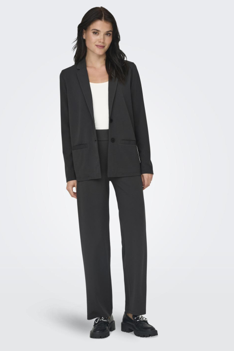 Jacqueline de Yong grijze dames blazer