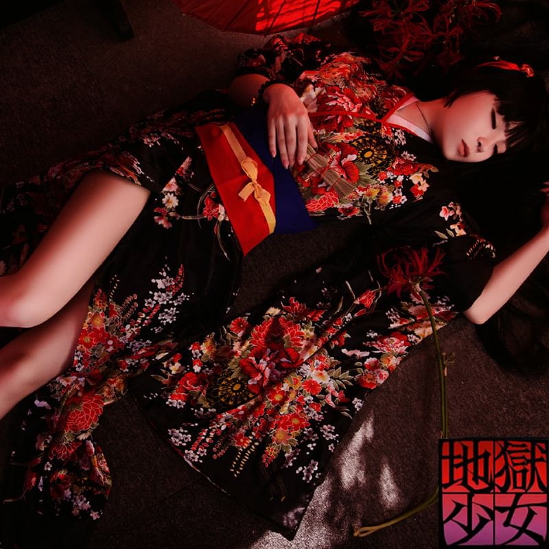 Sohma - Hell Girl Ai Enma Cosplay Kostuumset