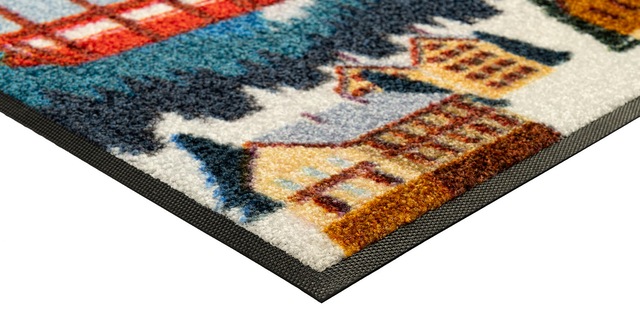 wash+dry by Kleen-Tex Fussmatte »Alpine Mood« rechteckig 7 mm Höhe