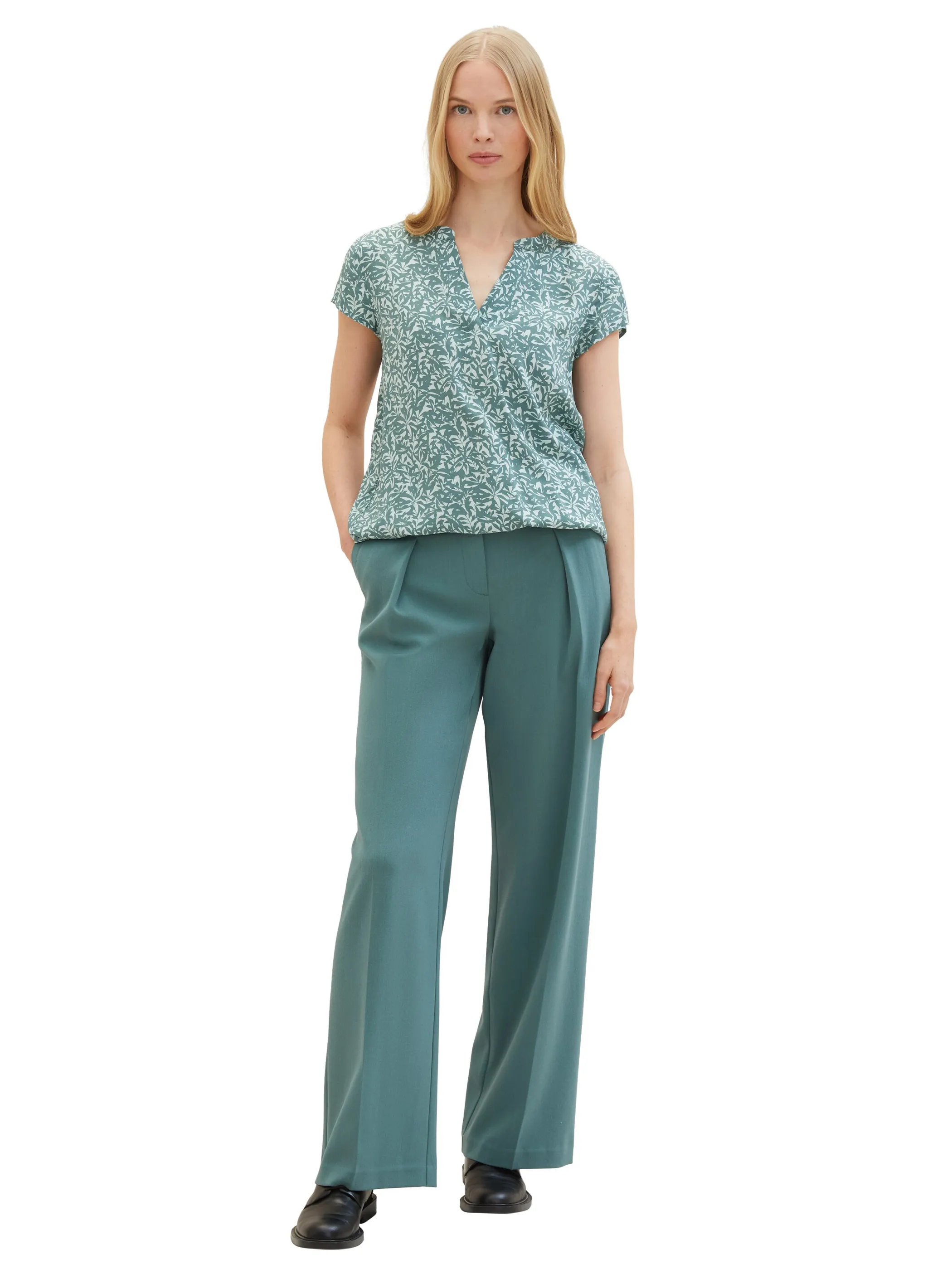 Damen Bluse mit Alloverprint