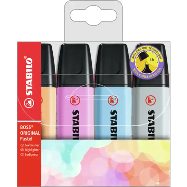 Boss Original Textmarker pastell