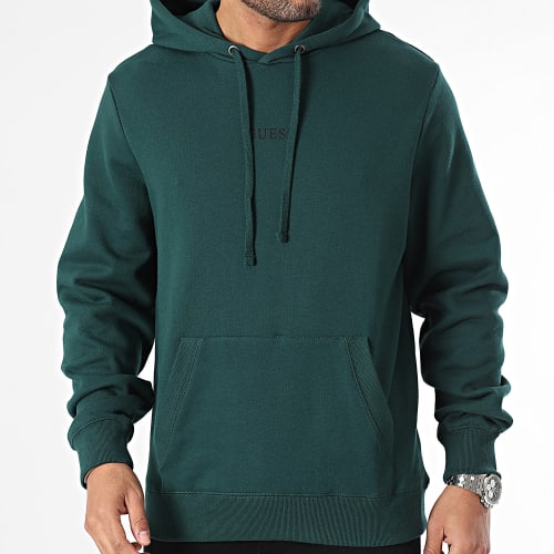 Sweat Capuche M2BQ50-K9YH1 Vert Foncé