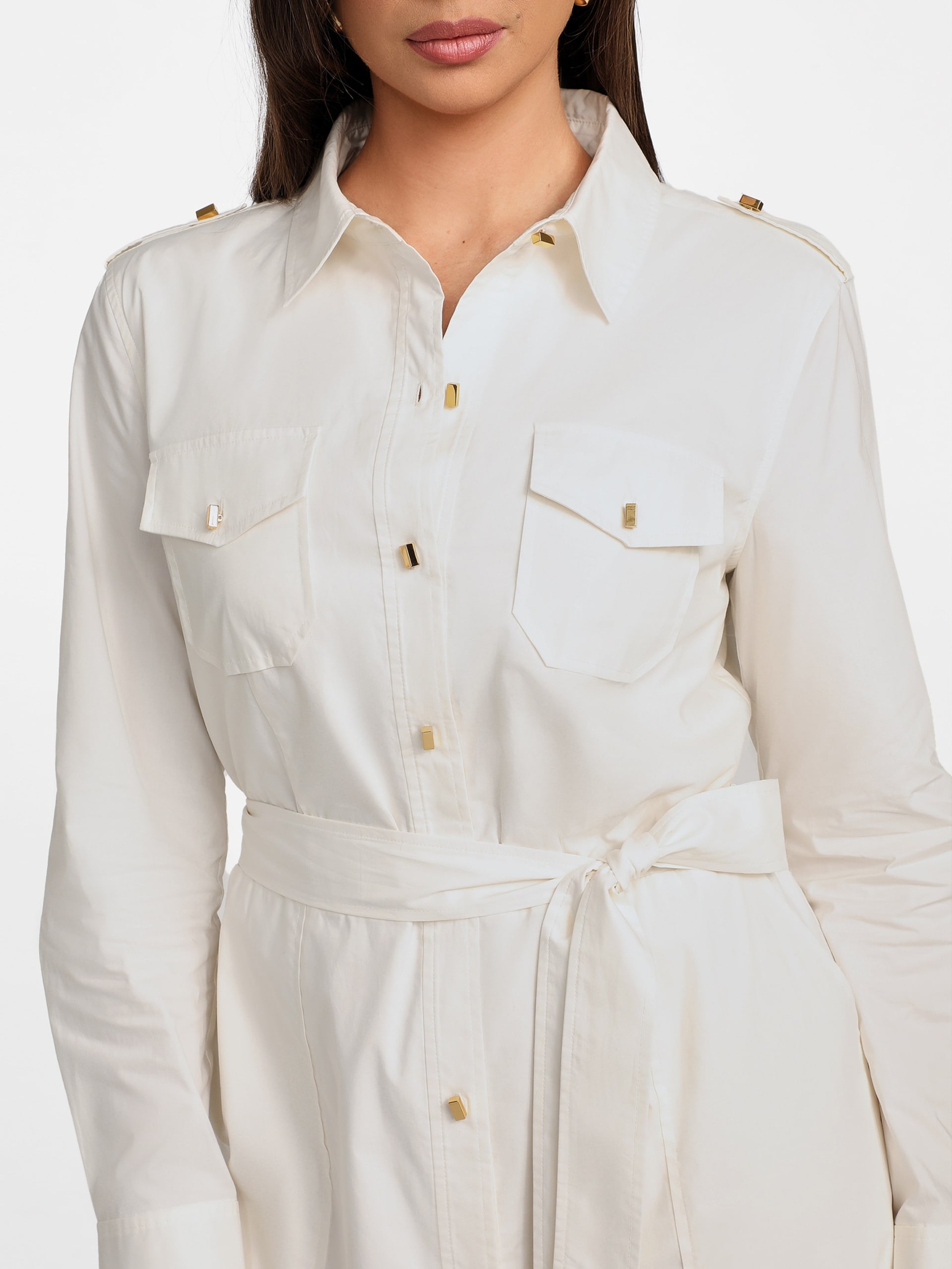 Vestido Pat Safari