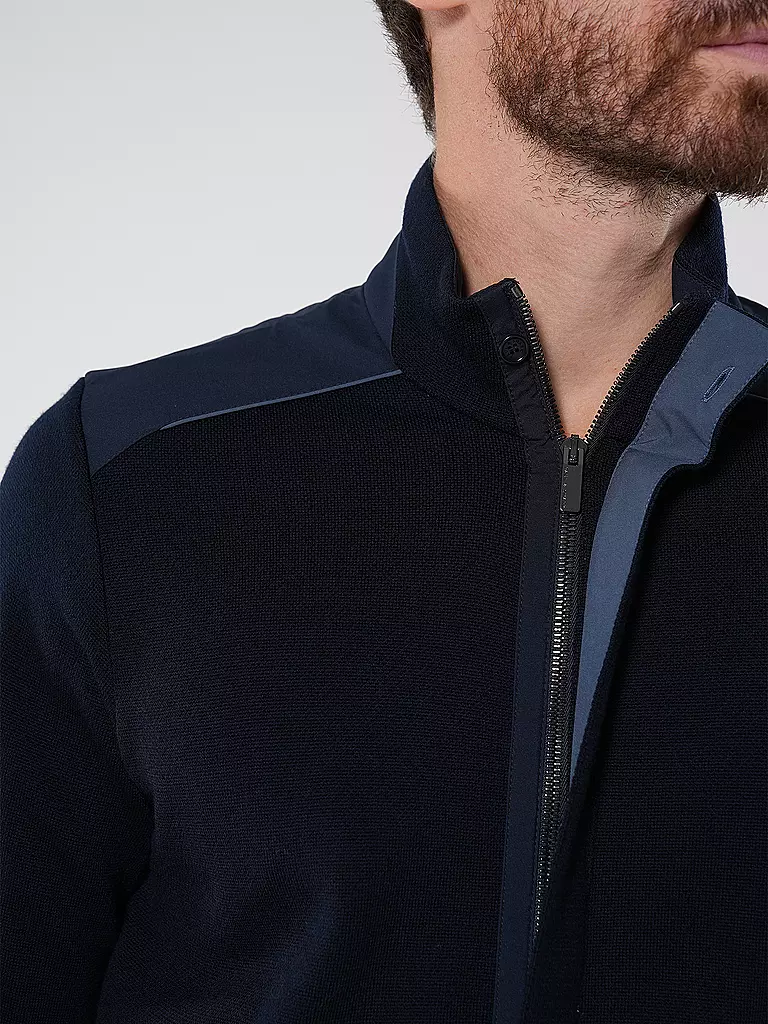PAUL & SHARK Strickjacke dunkelblau