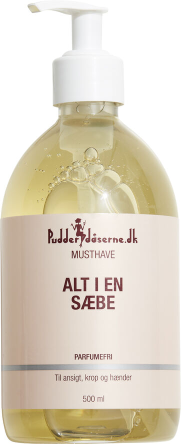 Pudderdåserne Pudderdåserne Alt i en Sæbe 500 ml
