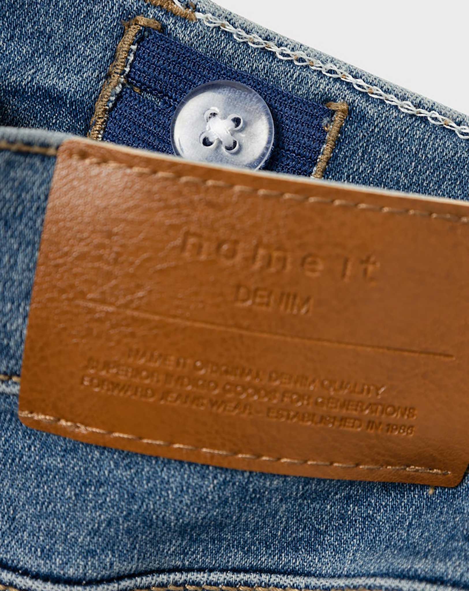 Jeans NKFPOLLY SKINNY 9630-IS in medium blue denim