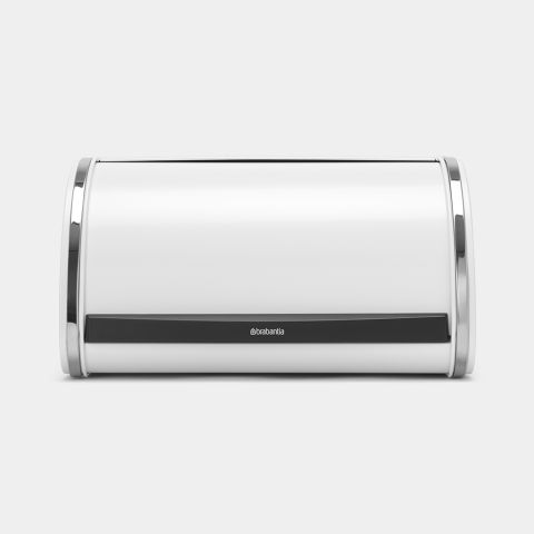 Broodtrommel met schuifdeksel, medium - White