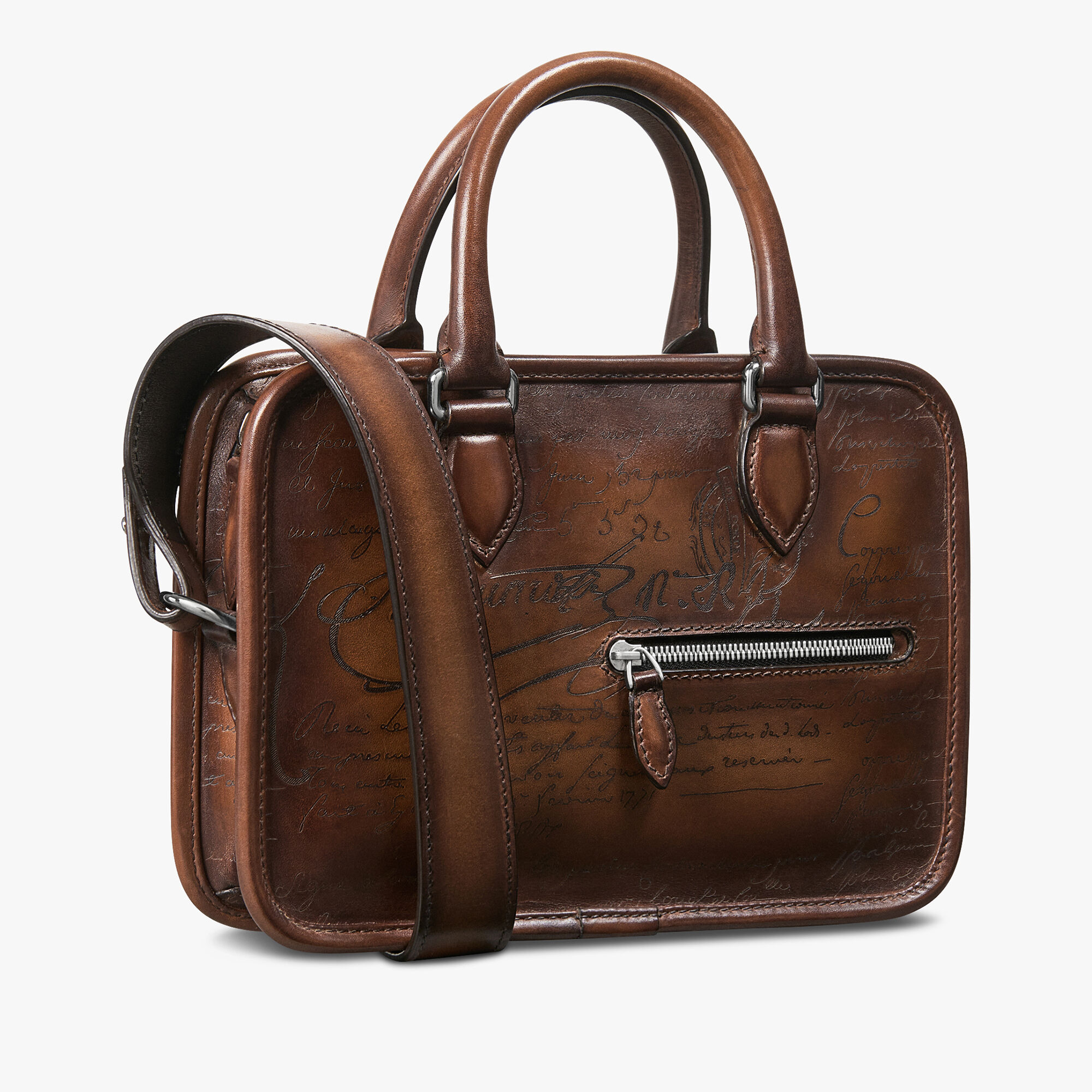 Sac Bandoulière Un Jour Gulliver En Cuir Scritto