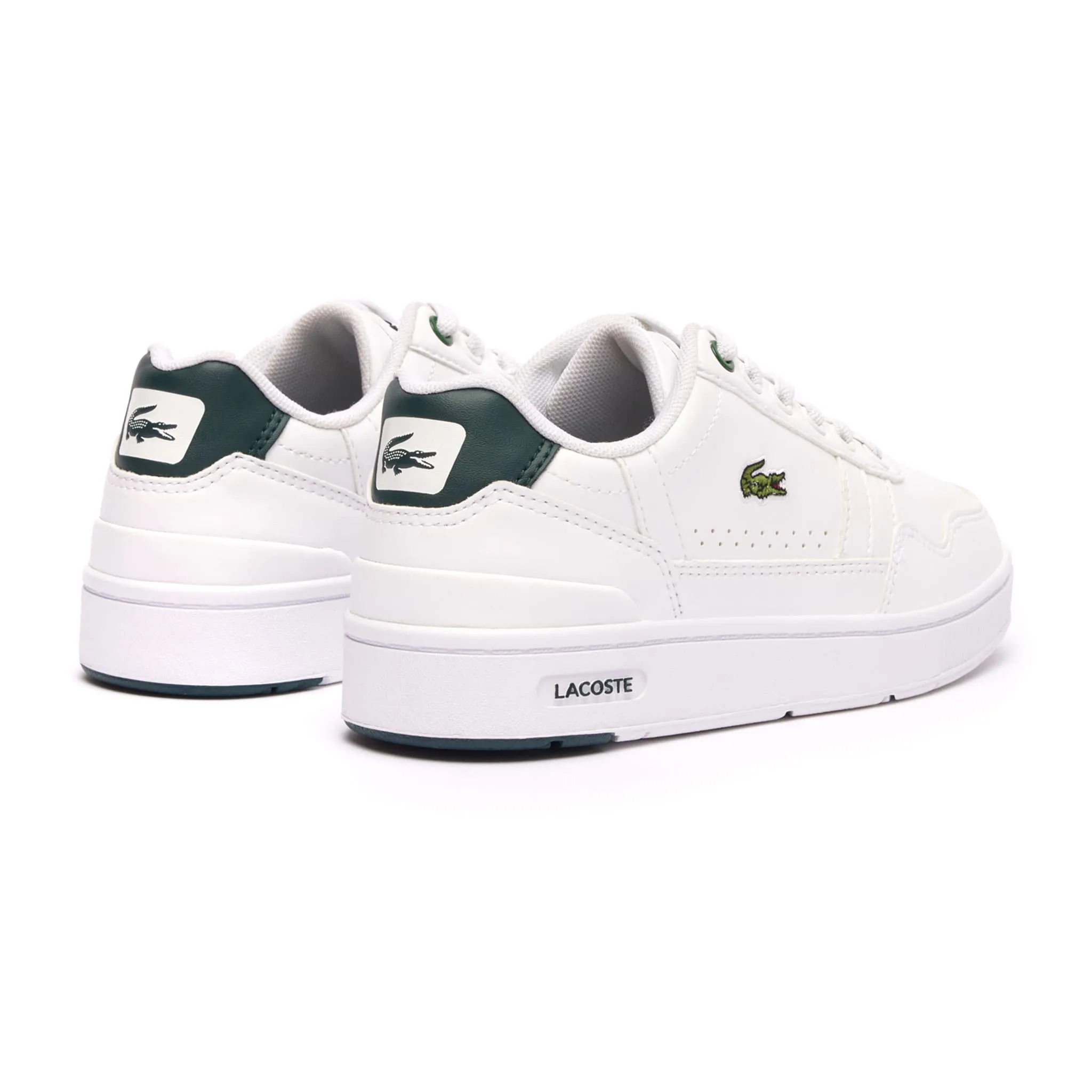 Lacoste Souliers T-Clip Blanc Pointures 11-2