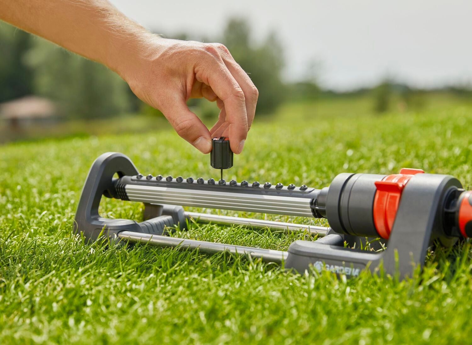 Gardena zwenksproeier Aqua L
