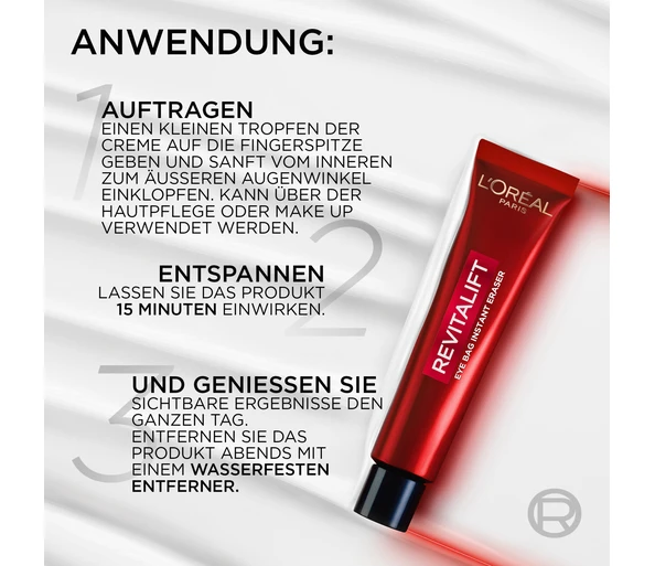 L'ORÉAL PARIS Revitalift Laser Anti-Tränensack Sofort Lifting Augenpflege